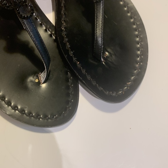 Mariarosaria Ferrara handmade in Italy sandals Swarovski crystal cats - Picture 9 of 11